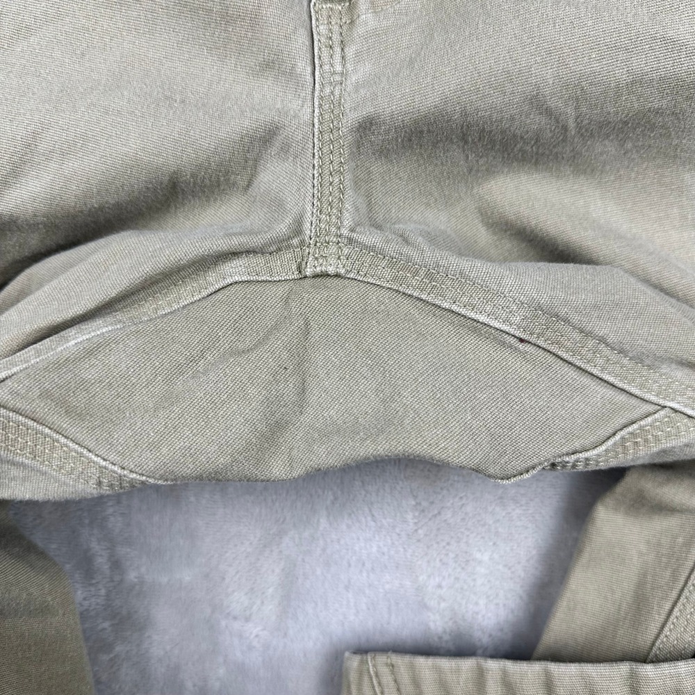 Duluth Trading Co Flex Fire Hose Work Pants Mens 42x30 Khaki Standard Fit Canvas - Picture 8 of 15